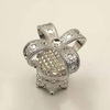 Wholesale Small Glass perfume Bottle Cap Square Green Crystal perfume Seal Bottle Cap