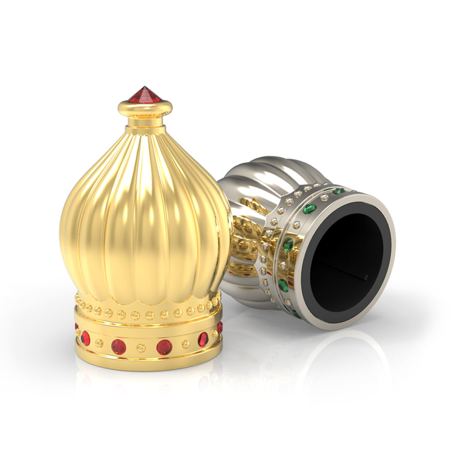 Luxury Animal Perfume Zamac Lid Antelope Metal Perfume Bottle Cap Distinctive Perfume Cap