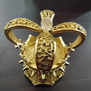 Wholesale Small Glass perfume Bottle Cap Square Green Crystal perfume Seal Bottle Cap