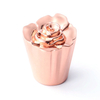 Wholesale Plastic Acrylic Luxury Perfume Cap Press Gold Silver Rectangle Perfume Bottle Caps for Perfume Bottle