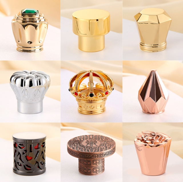 Luxury Animal Perfume Zamac Lid Antelope Metal Perfume Bottle Cap Distinctive Perfume Cap