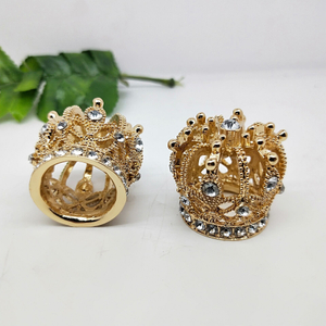 Wholesale Small Glass perfume Bottle Cap Square Green Crystal perfume Seal Bottle Cap