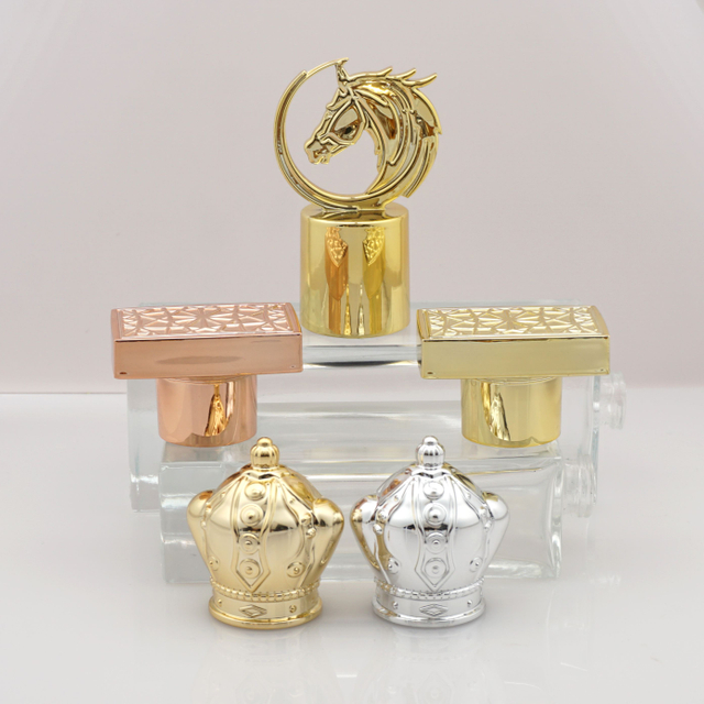 New Color Round Perfume Marble Resin Cap Ball Shaped Perfume Caps Fragrance Cover for Perfume Glass Bottles