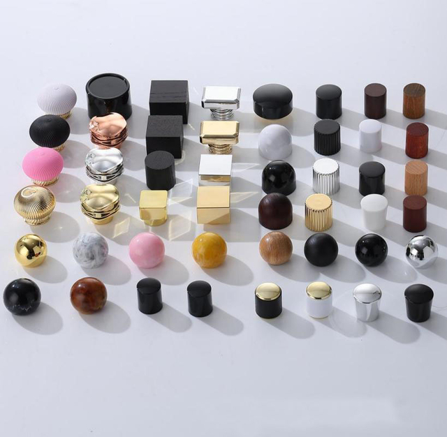 New Color Round Perfume Marble Resin Cap Ball Shaped Perfume Caps Fragrance Cover for Perfume Glass Bottles