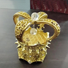 Wholesale Small Glass perfume Bottle Cap Square Green Crystal perfume Seal Bottle Cap