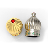 Luxury Animal Perfume Zamac Lid Antelope Metal Perfume Bottle Cap Distinctive Perfume Cap