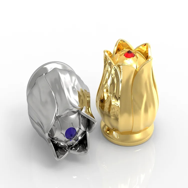 Manufacturer of clear perfume cap square cube perfume bottle cap free samples premium quality