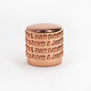 Custom Perfume Bottle Cap Zinc Alloy Die-Casting Crown Metal Cosmetics Bottle Cap Closure