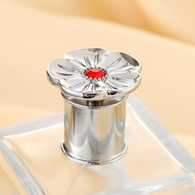 Manufacturer of clear perfume cap square cube perfume bottle cap free samples premium quality