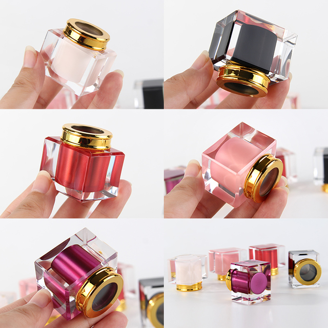 creative perfume bottle caps Acrylic gold perfume bottle caps perfume bottle with crown cap