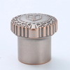 Custom Perfume Bottle Cap Zinc Alloy Die-Casting Crown Metal Cosmetics Bottle Cap Closure