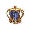 OEM/ODM Electroplated Gold Copper Silver crown square round with Plug Metal Caps Zinc Alloy Customized Cologne Bottle Caps 