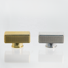 Wholesale Plastic Acrylic Luxury Perfume Cap Press Gold Silver Rectangle Perfume Bottle Caps for Perfume Bottle