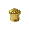 Wholesale Small Glass perfume Bottle Cap Square Green Crystal perfume Seal Bottle Cap